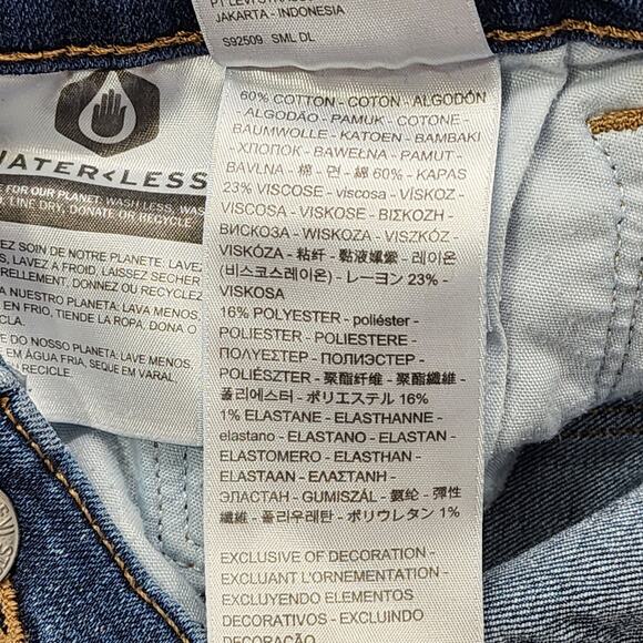 Levi's Jeans Womens 22W Blue Classic Bootcut Stretch Denim Boho Western Casual - Picture 8 of 15